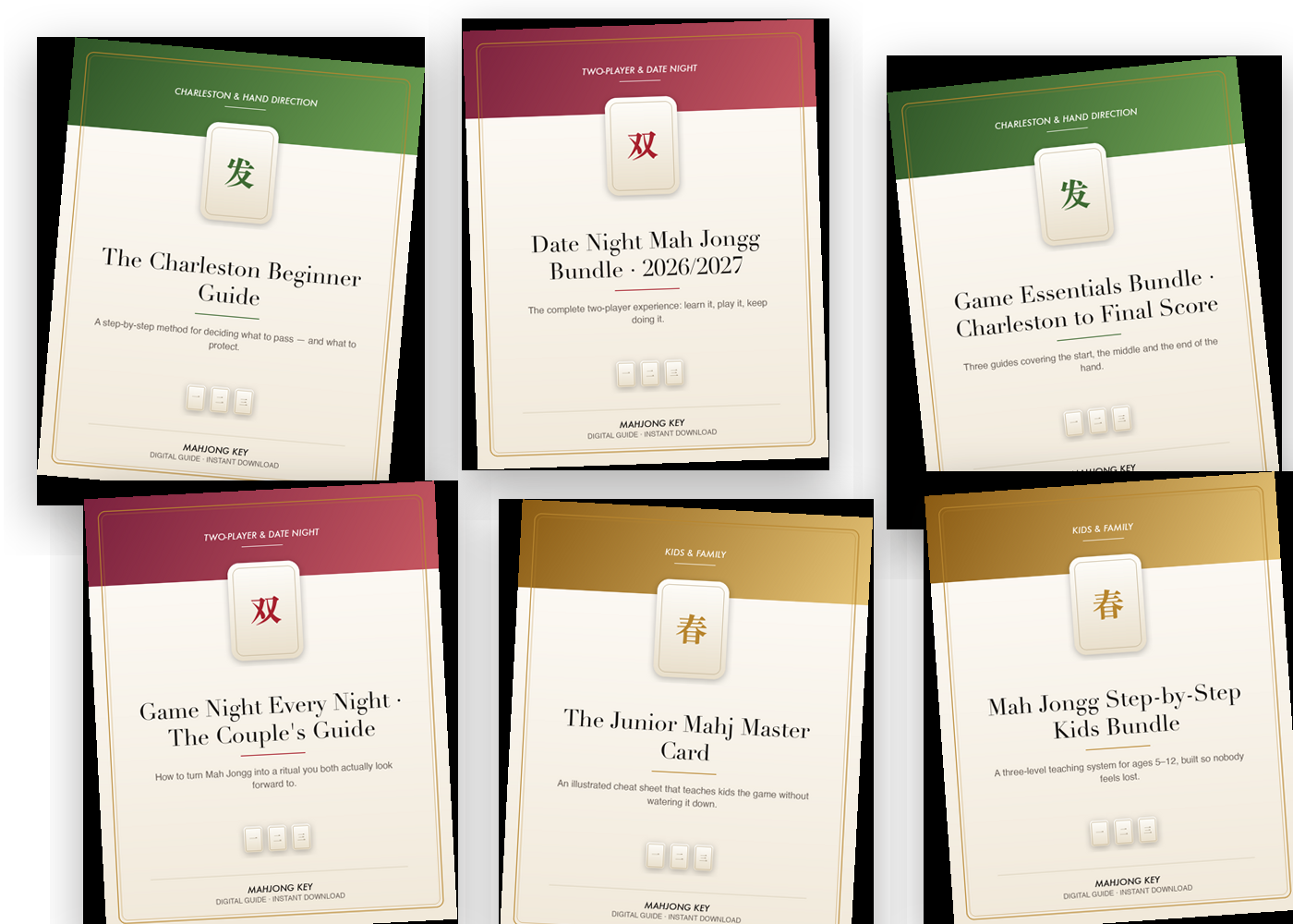 The full Mahjong Key guide library