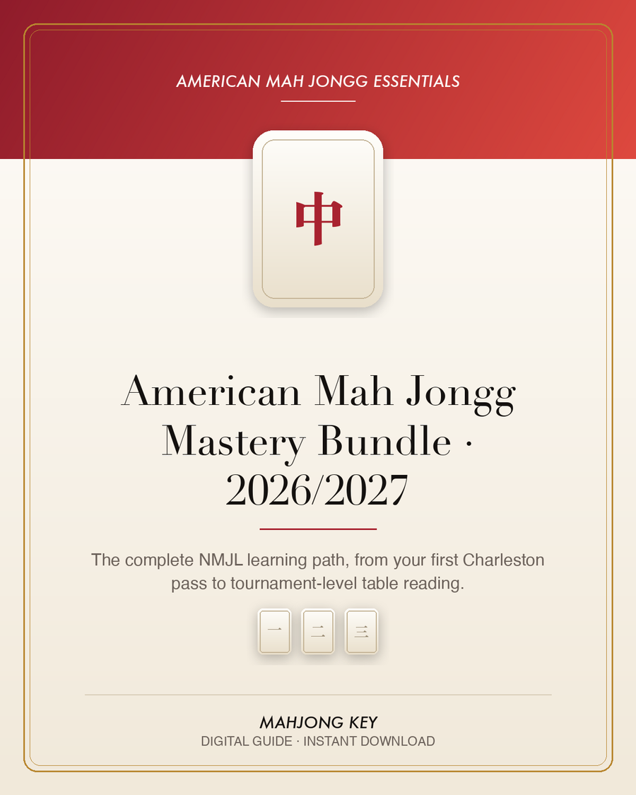 American Mah Jongg Mastery Bundle — 2026/2027