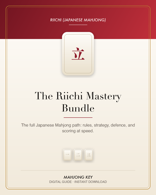 The Riichi Mastery Bundle — digital guide cover